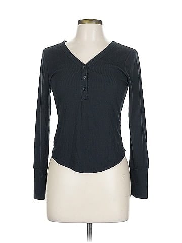 Hippie Rose Long Sleeve Henley (view 1)