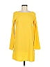 Juliet Roses Solid Yellow Casual Dress Size M - photo 1
