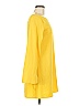 Juliet Roses Solid Yellow Casual Dress Size M - photo 3