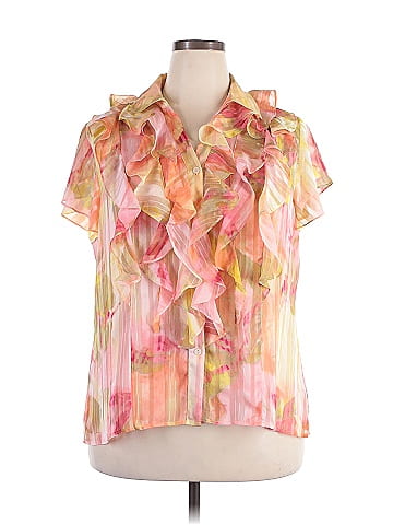 Jones New York Collection Short Sleeve Blouse (view 1)