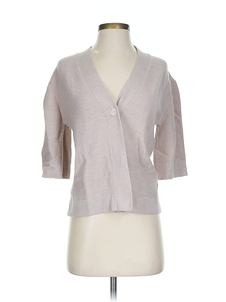 Pre-owned The Reset Wool Cardigan Sweater In Gray