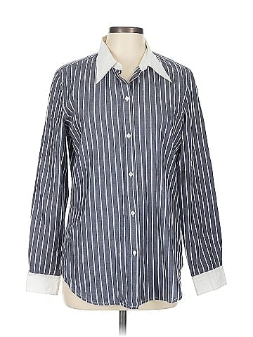 Nili Lotan Long Sleeve Button-Down Shirt (view 1)