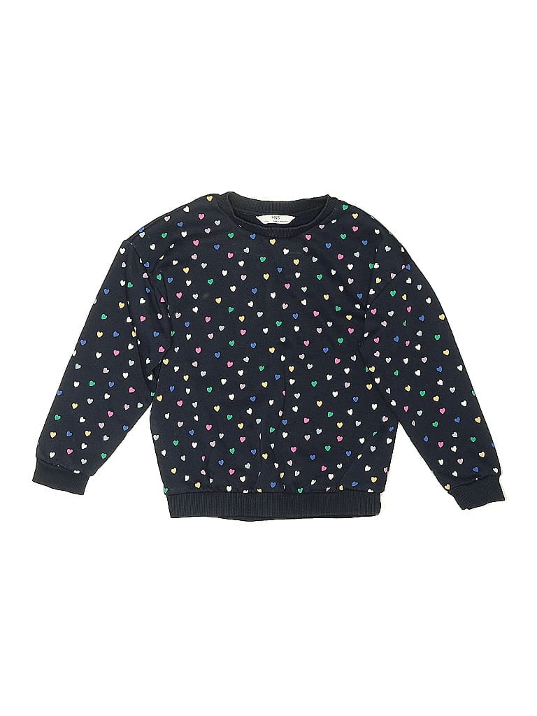 Pre-owned M&s Kids' Pullover Sweater In Black