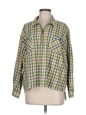 The Great. Long Sleeve Button-Down Shirt (view 1)