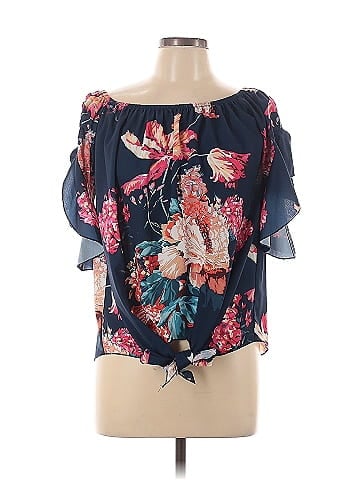 Lucky More Short Sleeve Blouse (view 1)