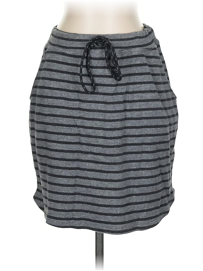 Pre-owned Sundry For Evereve Casual Skirt In Gray