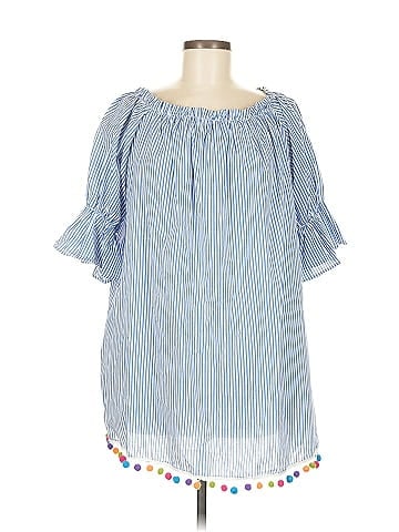 Lea & Viola 3/4 Sleeve Blouse (view 1)