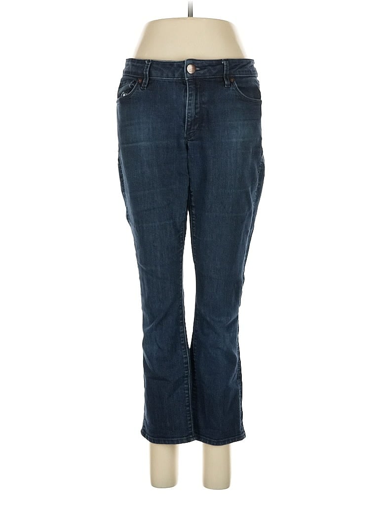 Pre-owned Ann Taylor Loft Jeans In Blue