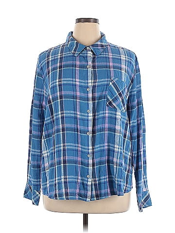 Candace Cameron Bure Long Sleeve Button-Down Shirt (view 1)
