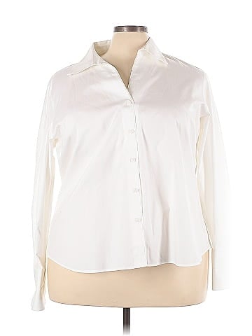Jones New York Collection 3/4 Sleeve Button-Down Shirt (view 1)