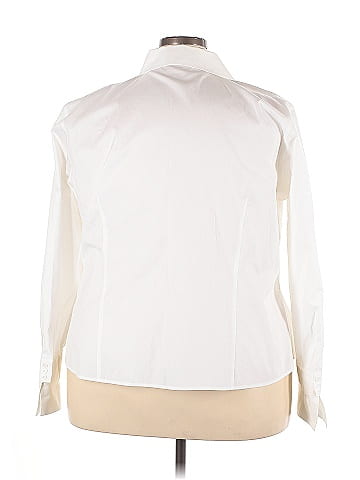 Jones New York Collection 3/4 Sleeve Button-Down Shirt (view 2)