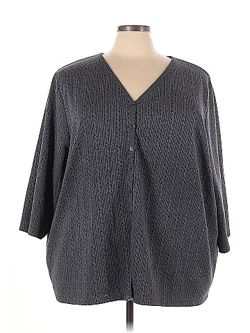 Liz & Me 3/4 Sleeve Blouse (view 1)