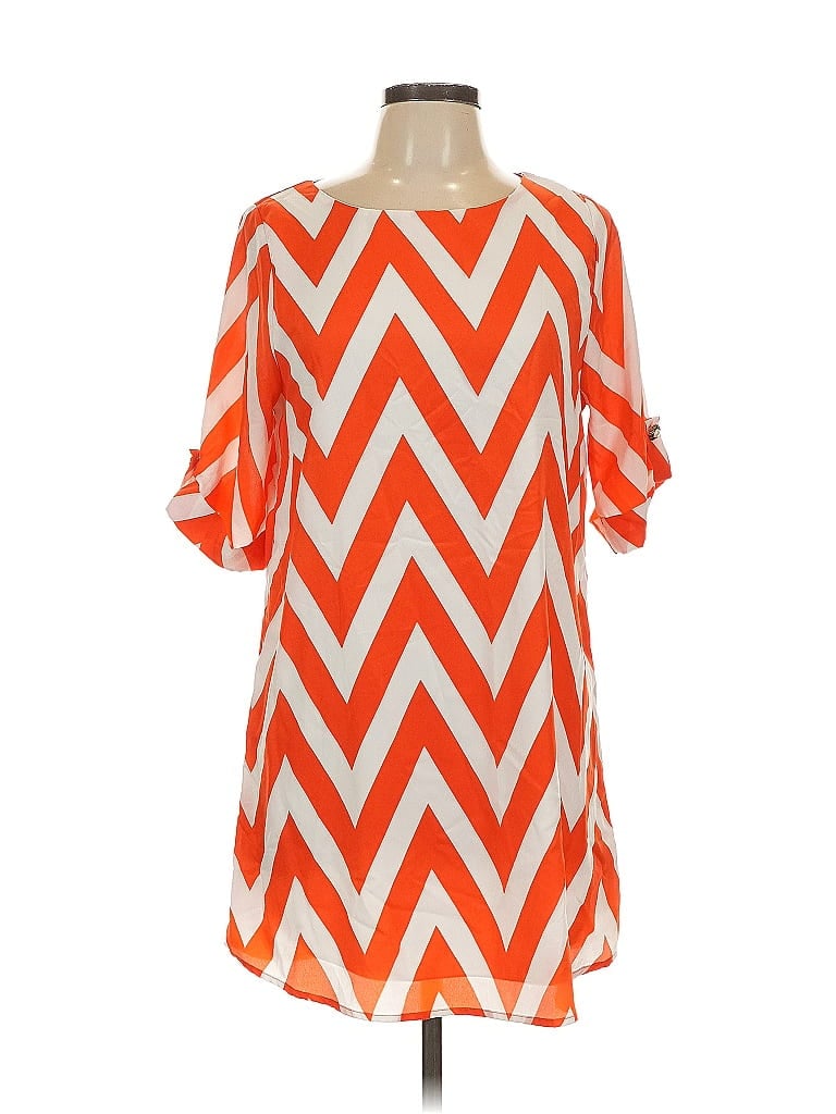 EVERLY Pre-owned Casual Dress In Orange