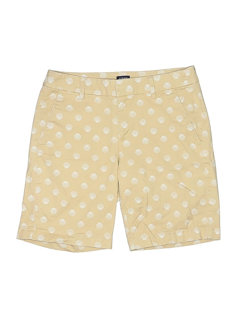 Pre-owned J.crew Factory Store Khaki Shorts In Yellow