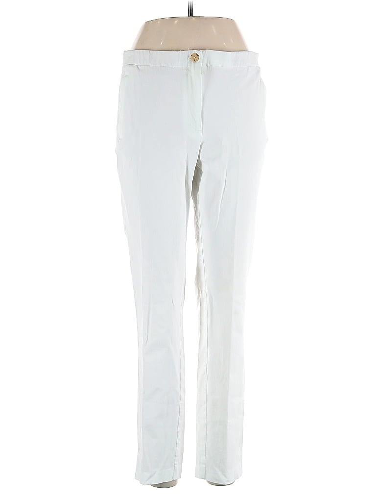 Pre-owned Jjill Casual Pants In White
