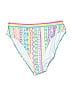 Assorted Brands Graphic White Swimsuit Bottoms Size M - photo 1