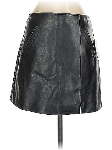 Nordstrom Rack Faux Leather Skirt (view 2)