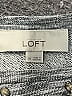 Ann Taylor LOFT 100% Cotton Tweed Gray Short Sleeve T-Shirt Size M - photo 7