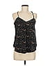 Monk & Lou 100% Polyester Black Blue Sleeveless Blouse Size M - photo 1