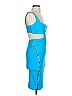 ALIX Blue Cocktail Dress Size S - photo 4