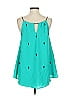 Esley 100% Polyester Teal Tank Top Size S - photo 2