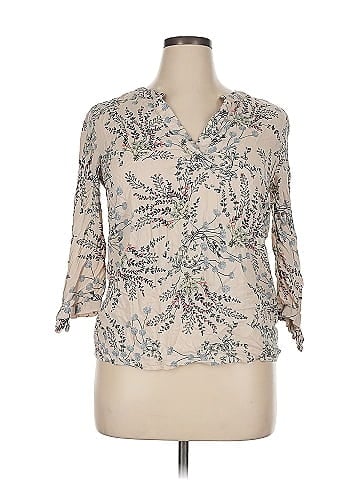 Ava Christine 3/4 Sleeve Blouse (view 1)