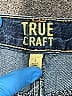 True Craft 100% Cotton Blue Denim Shorts Size 7 - photo 3