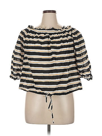 Who What Wear 3/4 Sleeve Blouse (view 1)