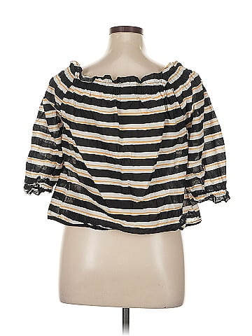Who What Wear 3/4 Sleeve Blouse (view 2)