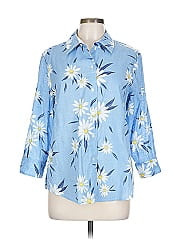 Foxcroft 3/4 Sleeve Button Down Shirt