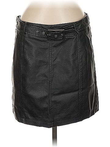 Jack by BB Dakota Faux Leather Skirt (view 1)