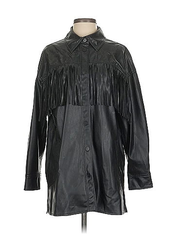 Zara Leather Jacket (view 1)