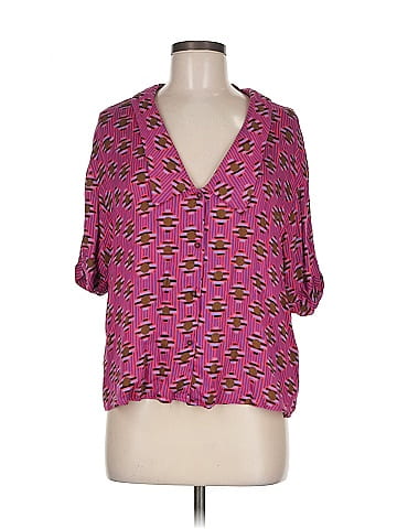 Zara TRF Short Sleeve Blouse (view 1)