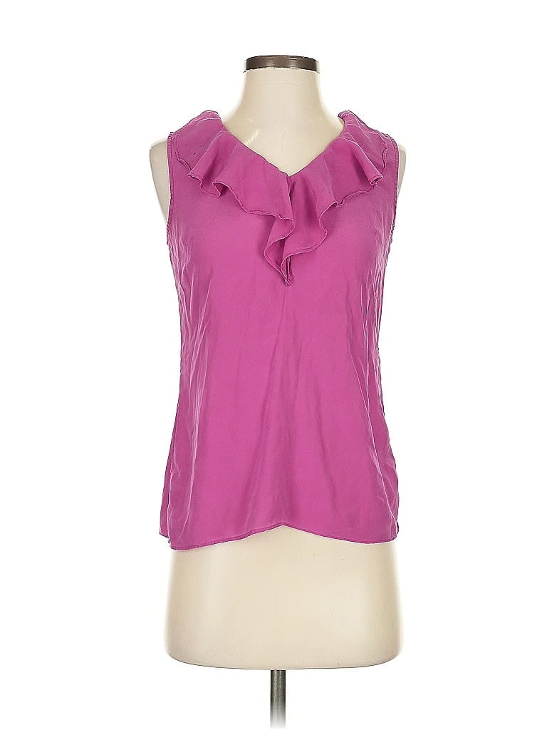 Pre-owned Banana Republic Sleeveless T-shirt In Pink