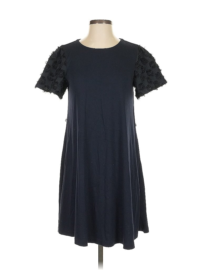 Pre-owned Ann Taylor Loft Casual Dress In Black