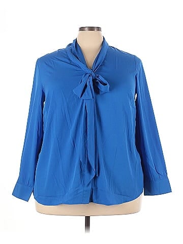 Roaman's 3/4 Sleeve Blouse (view 1)