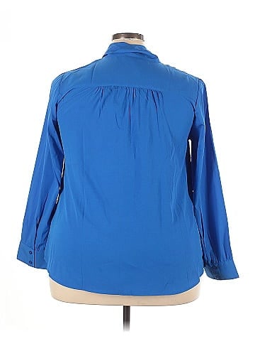 Roaman's 3/4 Sleeve Blouse (view 2)