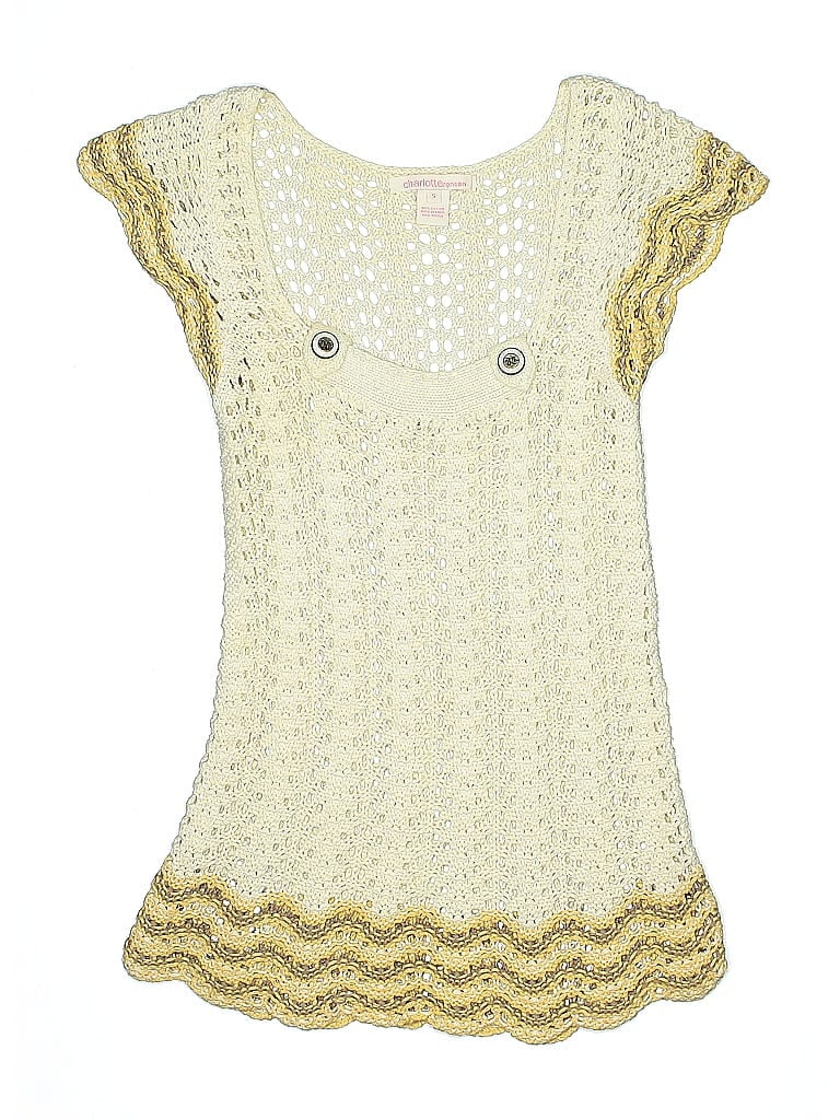 Pre-owned Assorted Brands Kids' Dress In White