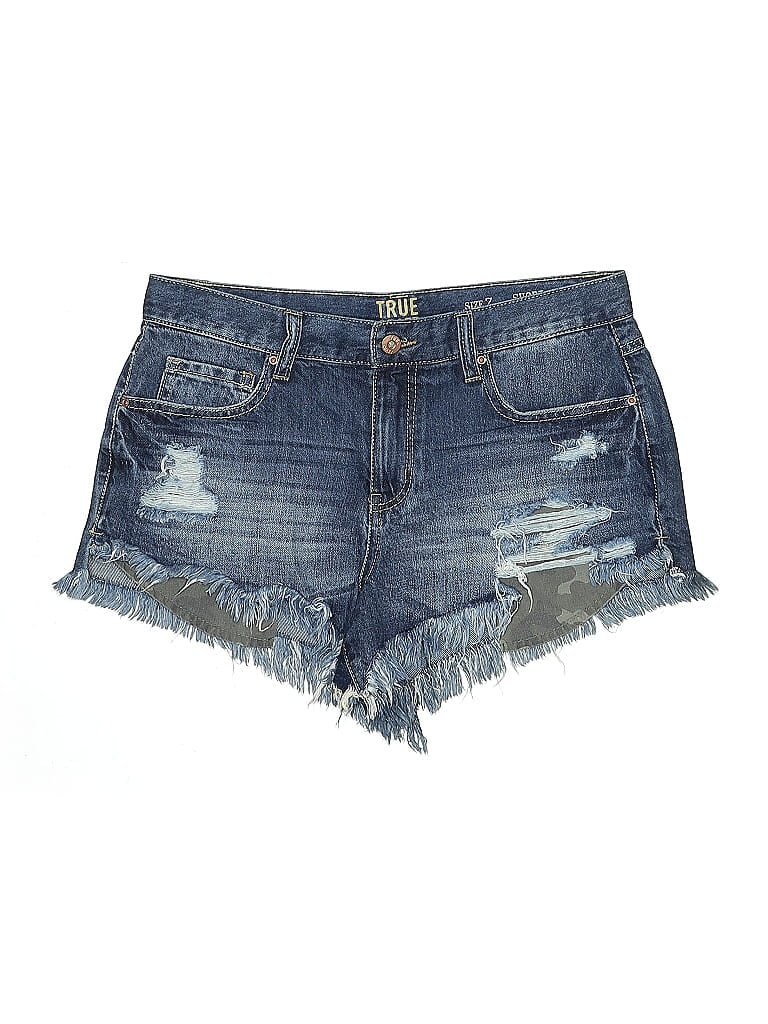 Pre-owned True Craft Denim Shorts In Blue