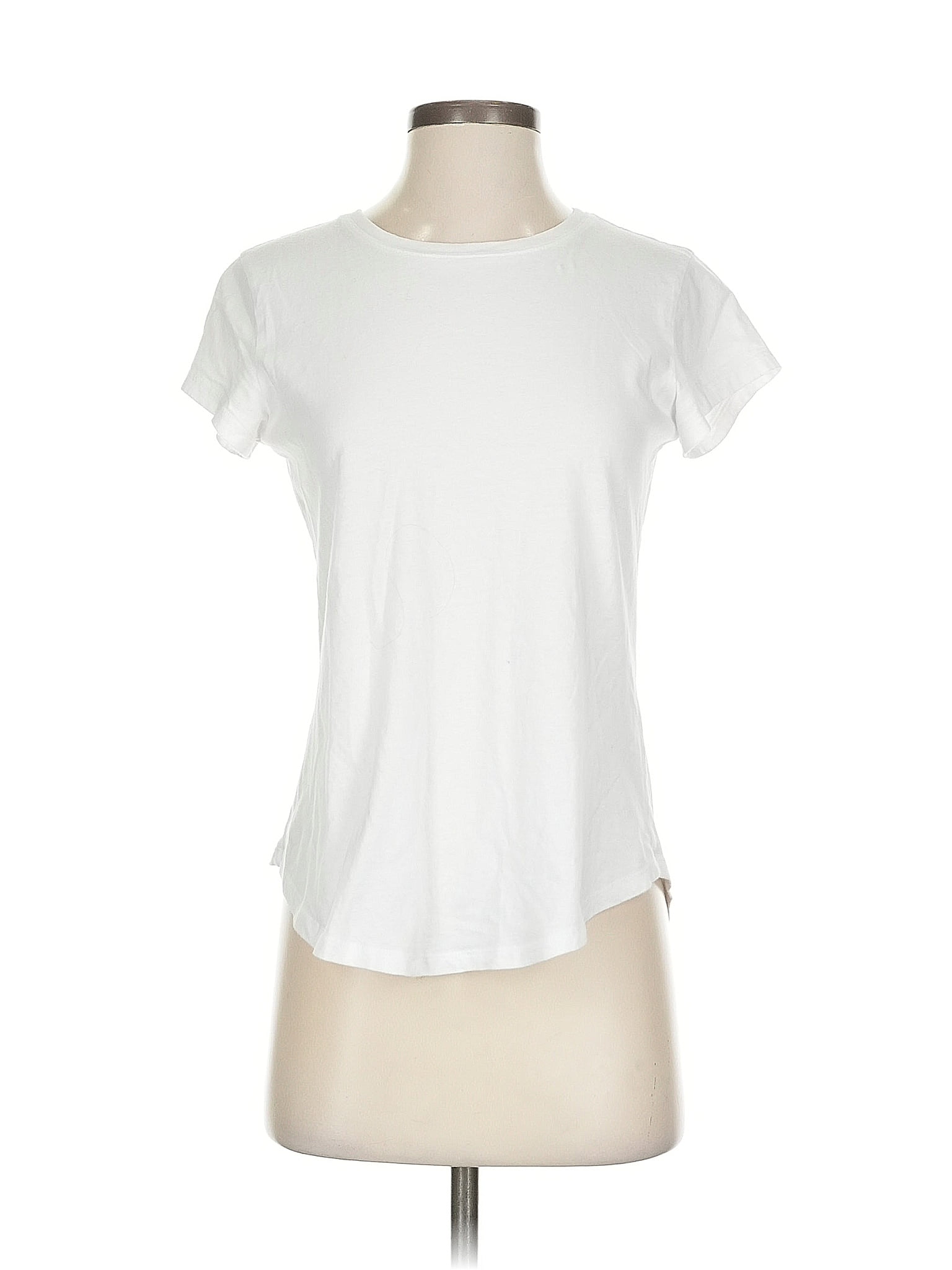 Abercrombie &amp; Fitch White Short Sleeve T-Shirt Size S