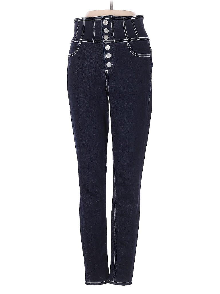 Pre-owned Express Jeggings In Blue