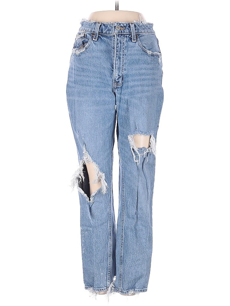 Pre-owned Abercrombie & Fitch Jeans In Blue