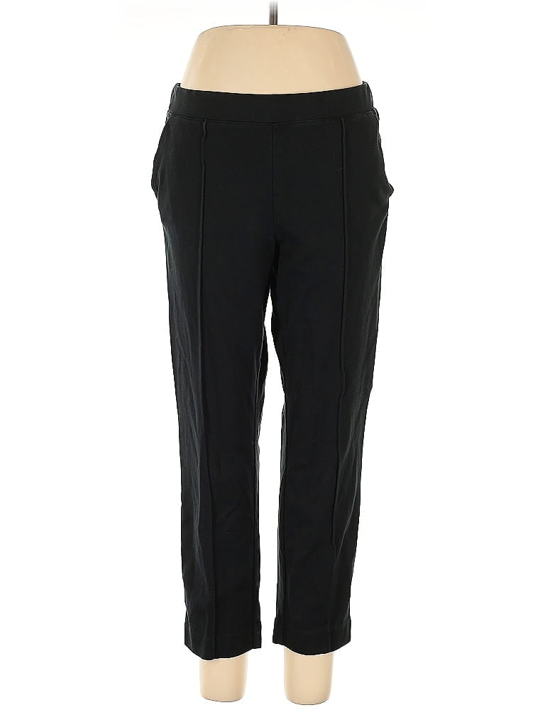 Pre-owned J.crew Factory Store Track Pants In Black