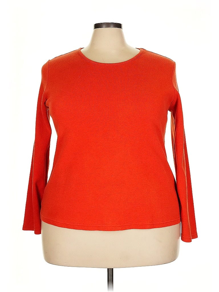 Pre-owned Cato Long Sleeve T-shirt In Orange