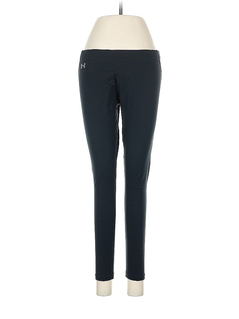 Pre-owned Under Armour Active Pants In Blue