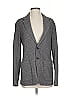Zara Chevron-herringbone Gray Blazer Size S - photo 1