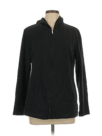Karen Scott Sport Zip Up Hoodie (view 1)
