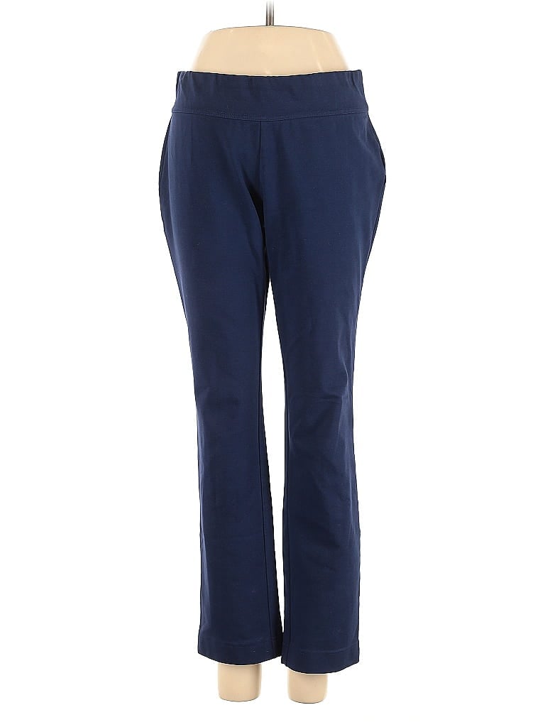 Pre-owned Lands' End Active Pants In Blue
