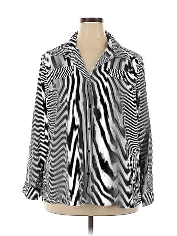 Notations Long Sleeve Blouse (view 1)