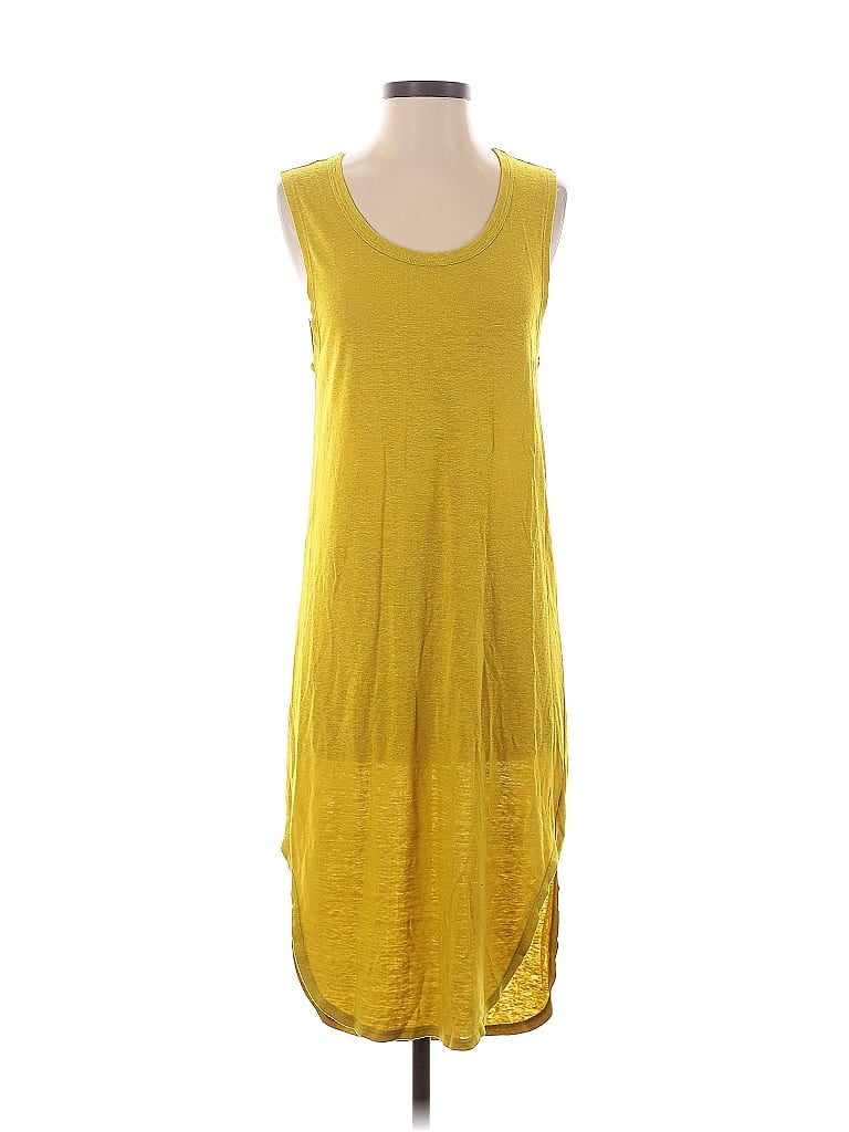 Pre-owned Aerie Casual Dress In Yellow